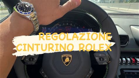 Regolazione Cinturino Rolex Submariner 16613 